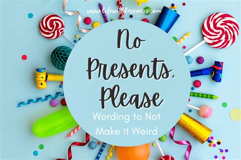 donations instead of birthday gifts|No Gifts, Please. Wording for your next party. .
